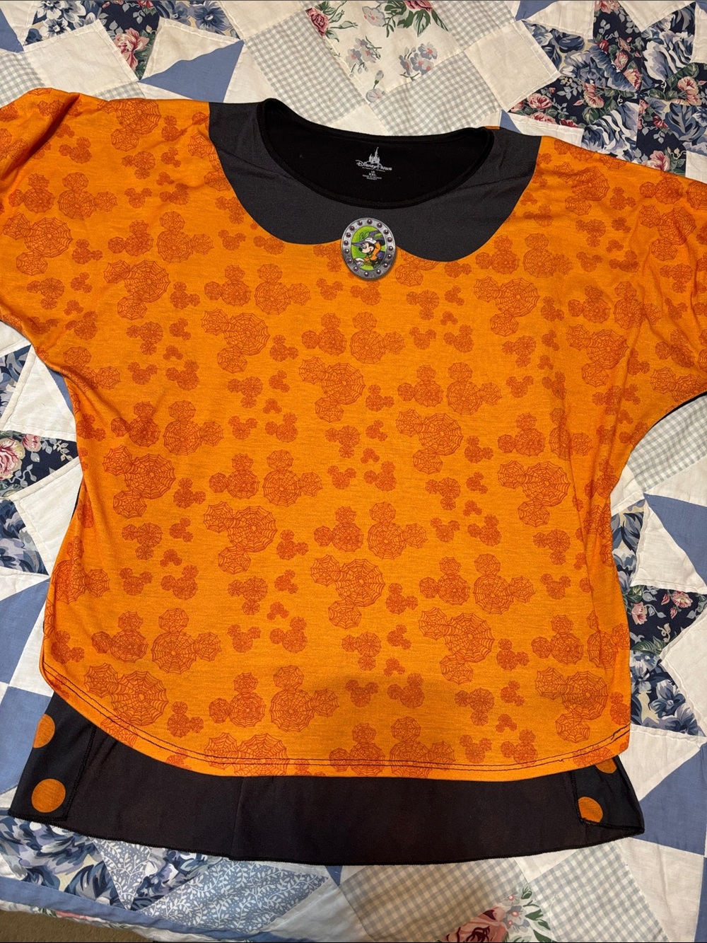 Disney Parks Halloween Top With Cape